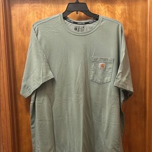 Carhartt Men's Sage Green Short Sleeve Tee